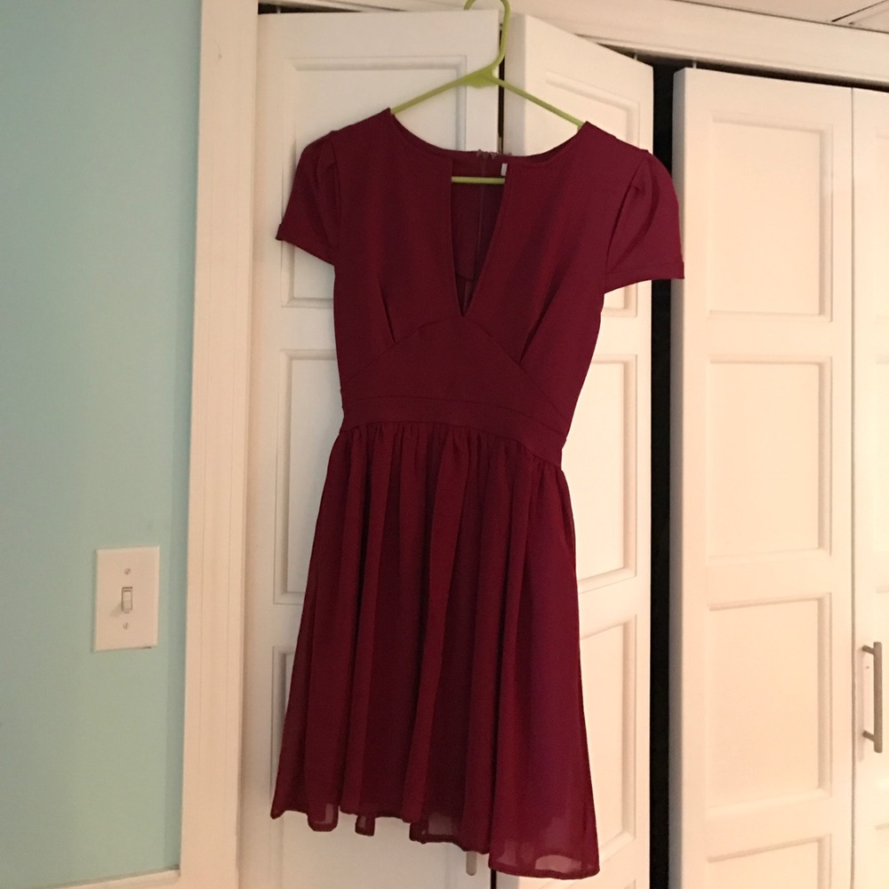 Deep Red Tobi dress