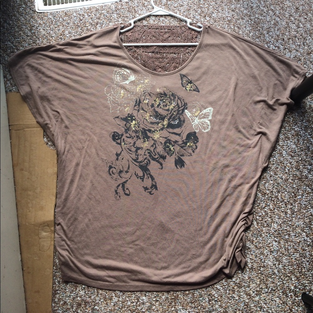 French laundry plus size Top