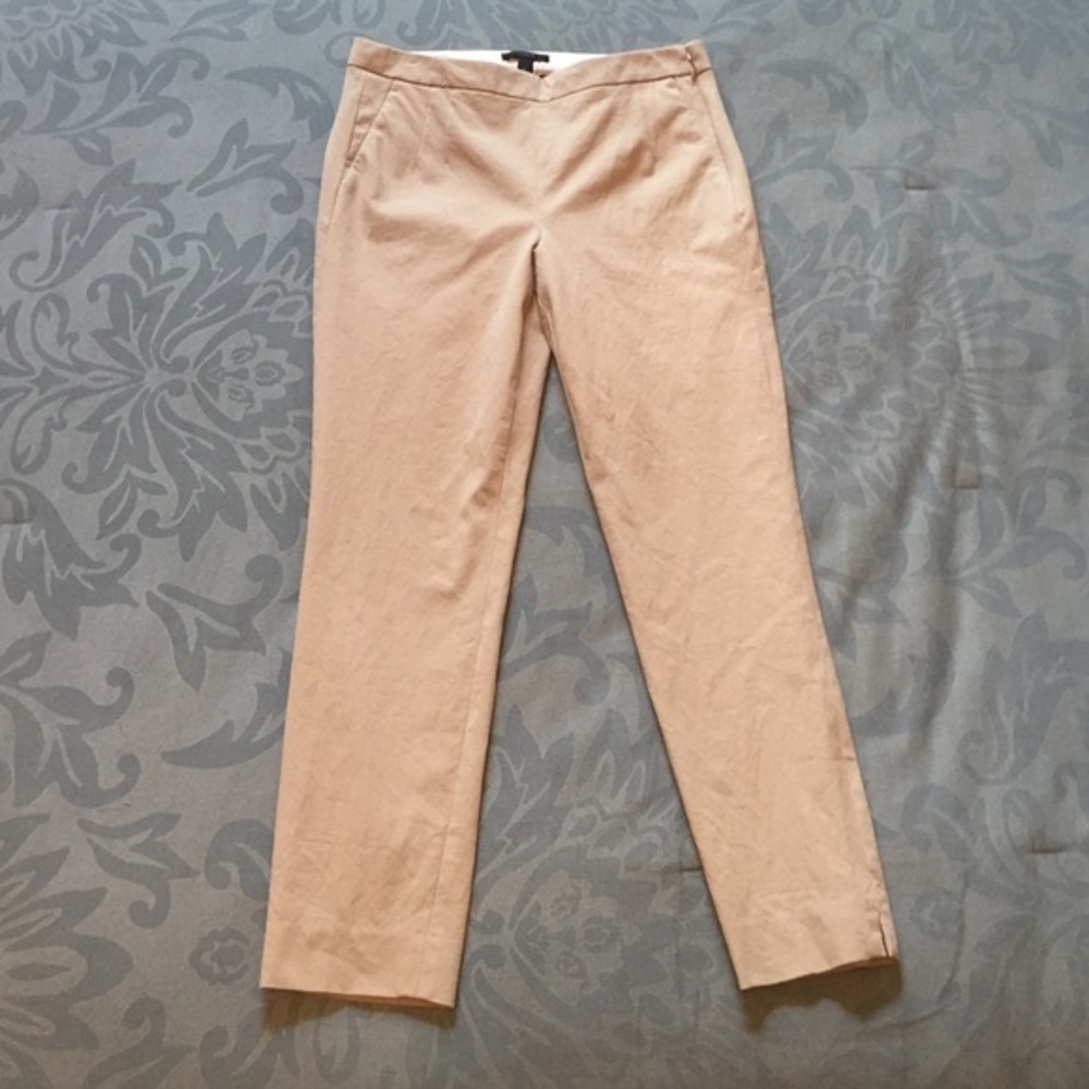 J crew martie pants tan 000