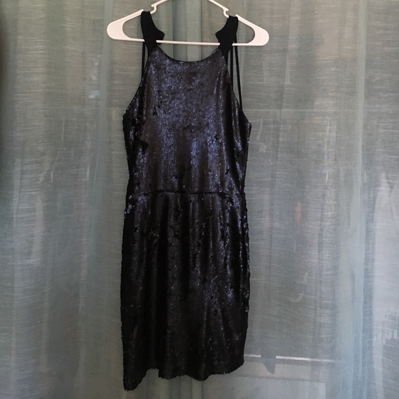 Lulu's Dresses & Skirts - Navy Blue Sequin Dress Lulu's Dresses & Skirts - Navy Blue Sequin Dress