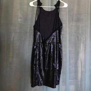 Lulu's Dresses - Navy Blue Sequin Dress Lulu's Dresses - Navy Blue Sequin Dress