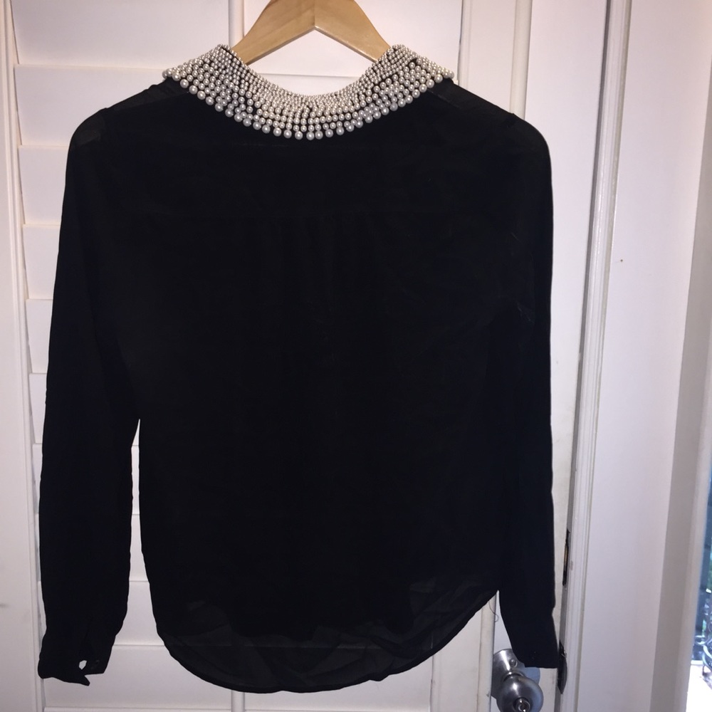 Pearl collared button up. - Picture 2 of 3