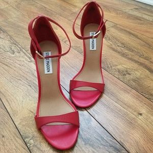 Steve Madden Ankle Strap Stiletto Sandals