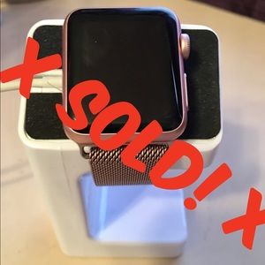 💕LIKE NEW! 38mm Apple Watch Rose Gold!