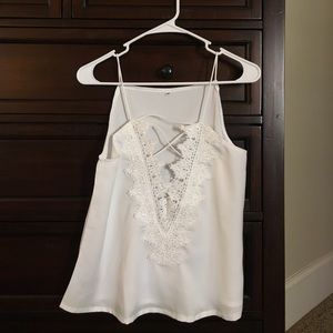 Lace tank