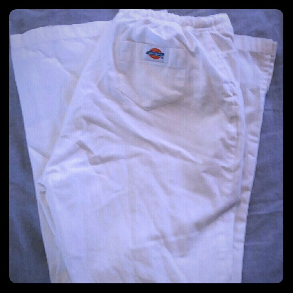 White dickies scrubs