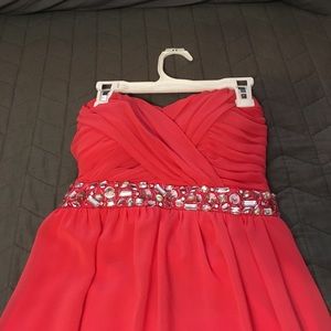 PINK PROM DRESS