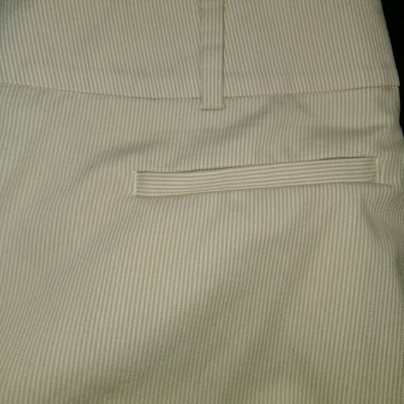 Women's Focus 2000 Cream striped slacks sz 14 - Picture 6 of 11