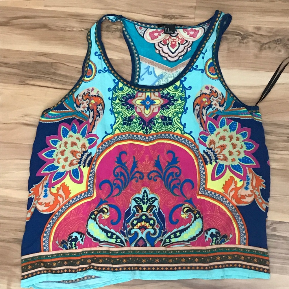 Patterned tank top