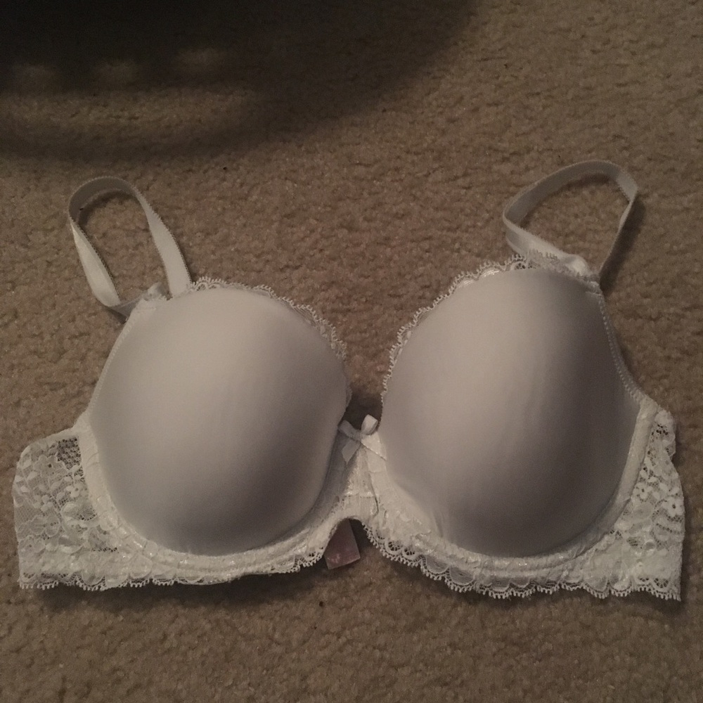 White Victoria's Secret bra
