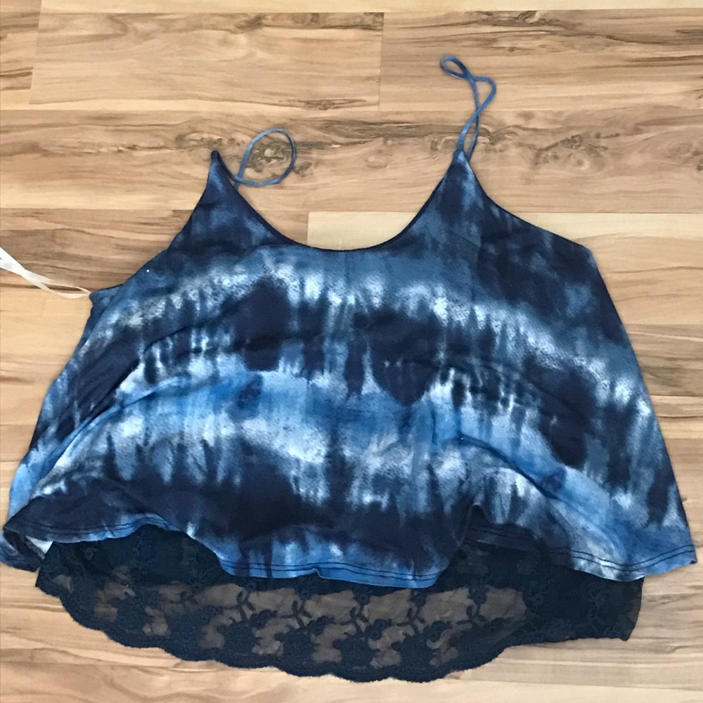 Blue tank top