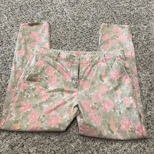 Floral Khakis