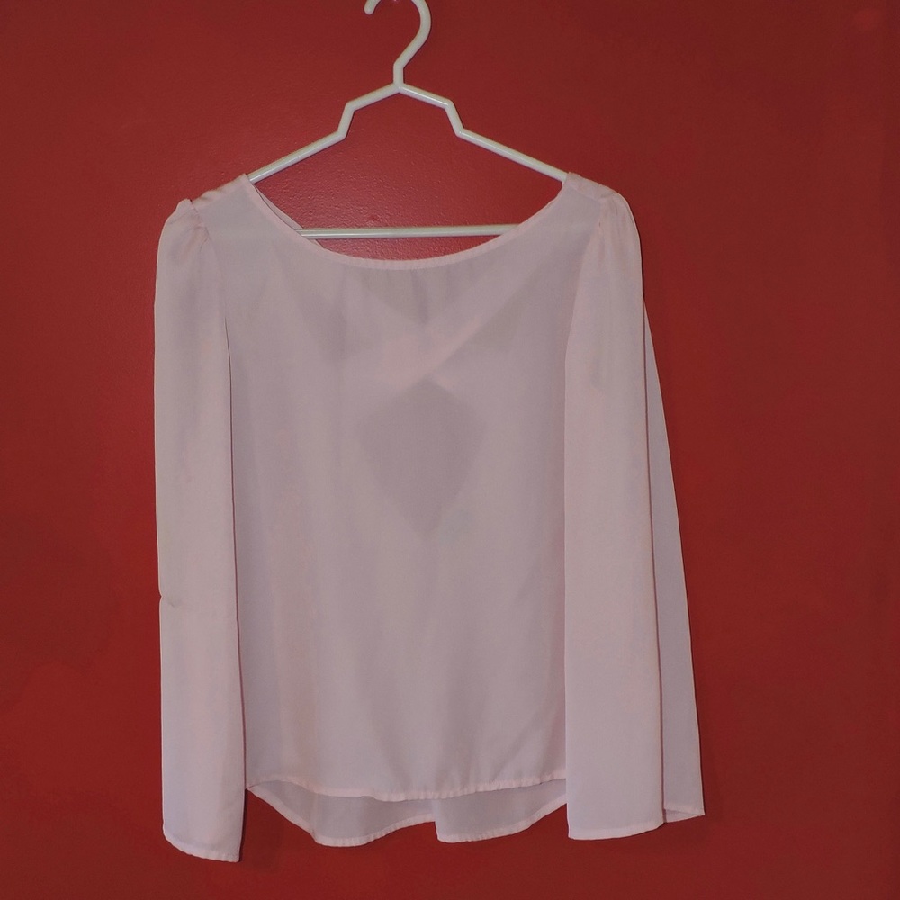 Pink blouse