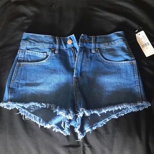 Bullhead Denim High-Rise Short