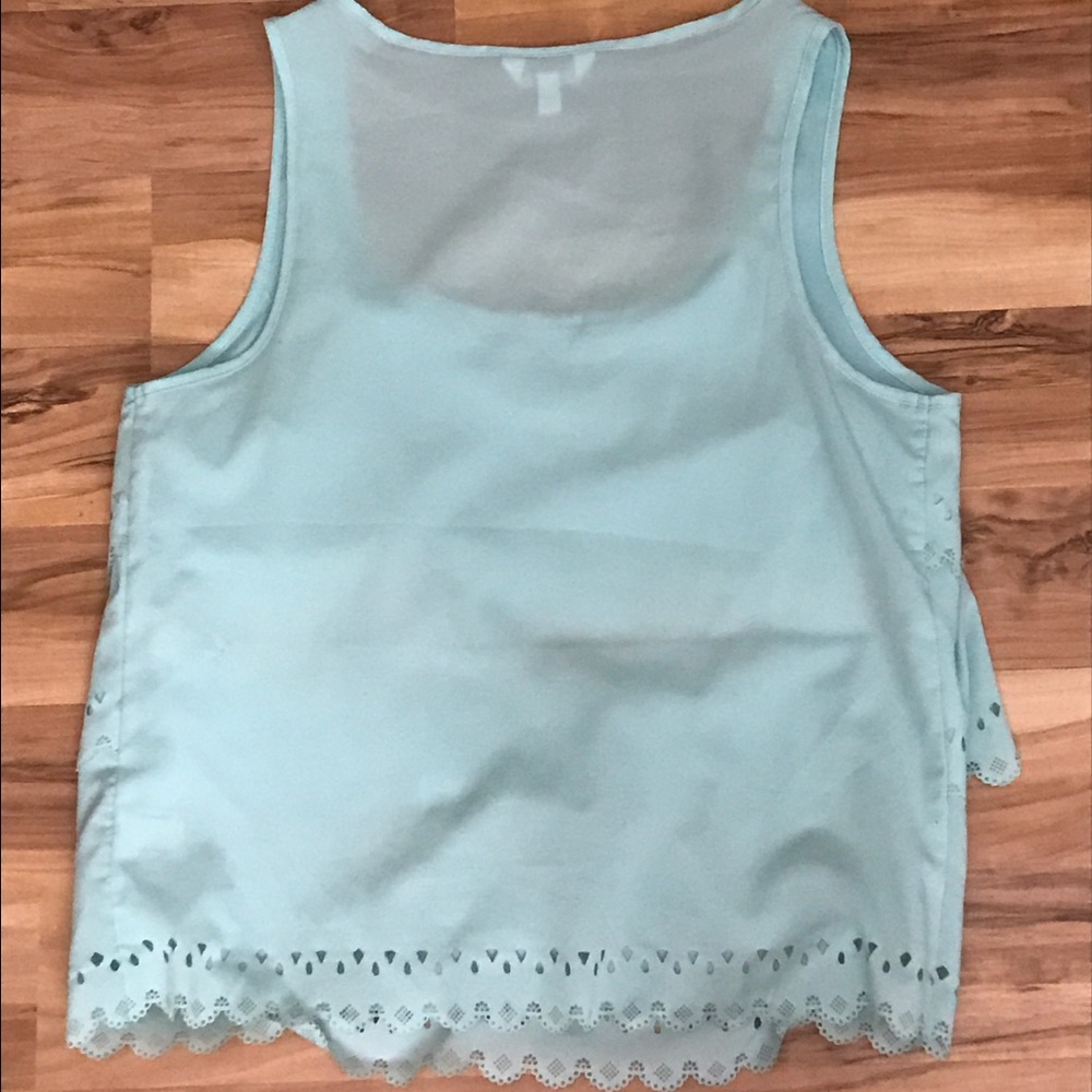 Blue tank top