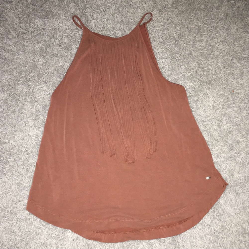American Eagle - Tassel Neck Tank Top