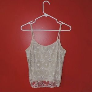 Beaded crop top