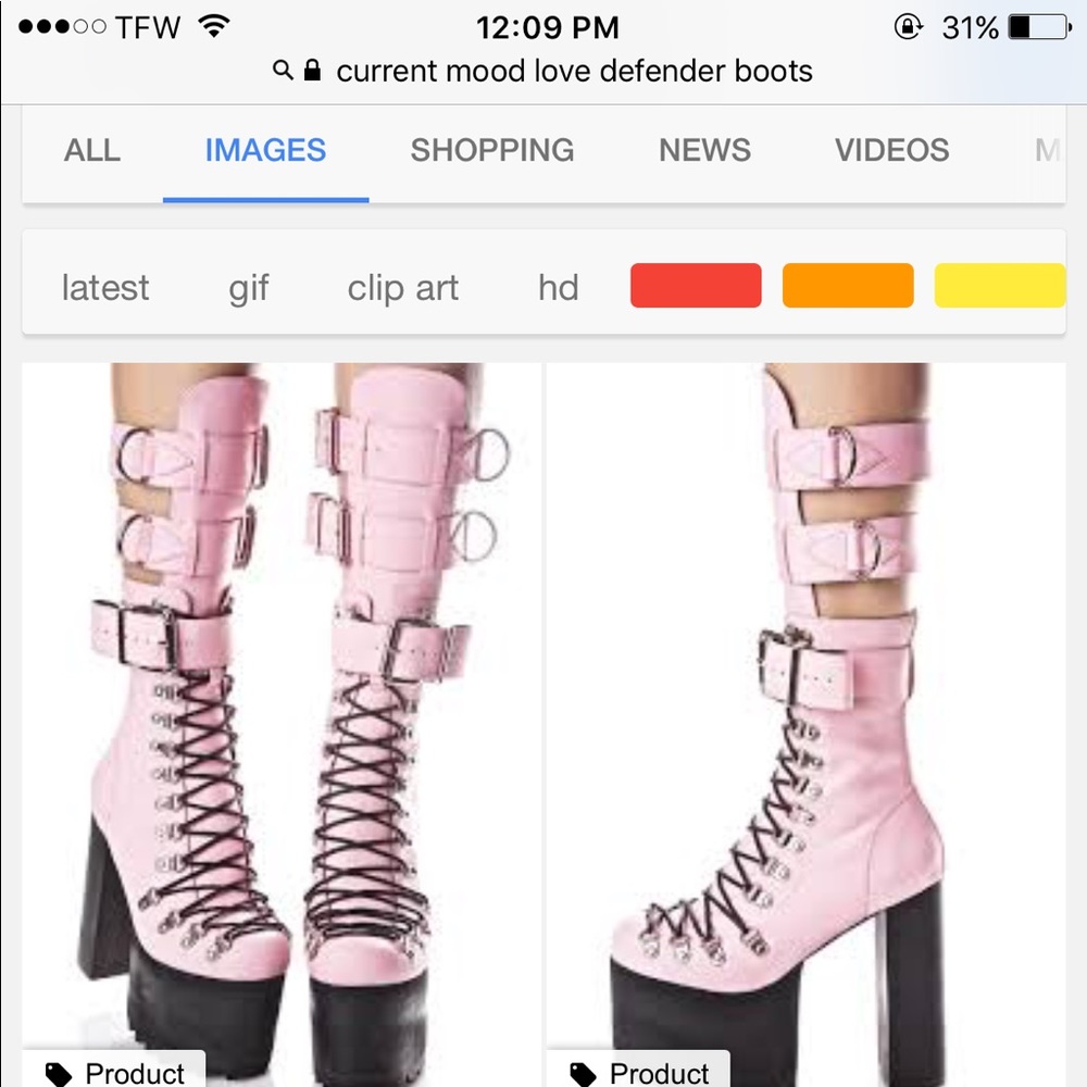 ISO .. these Current Mood Love Defender Boots.