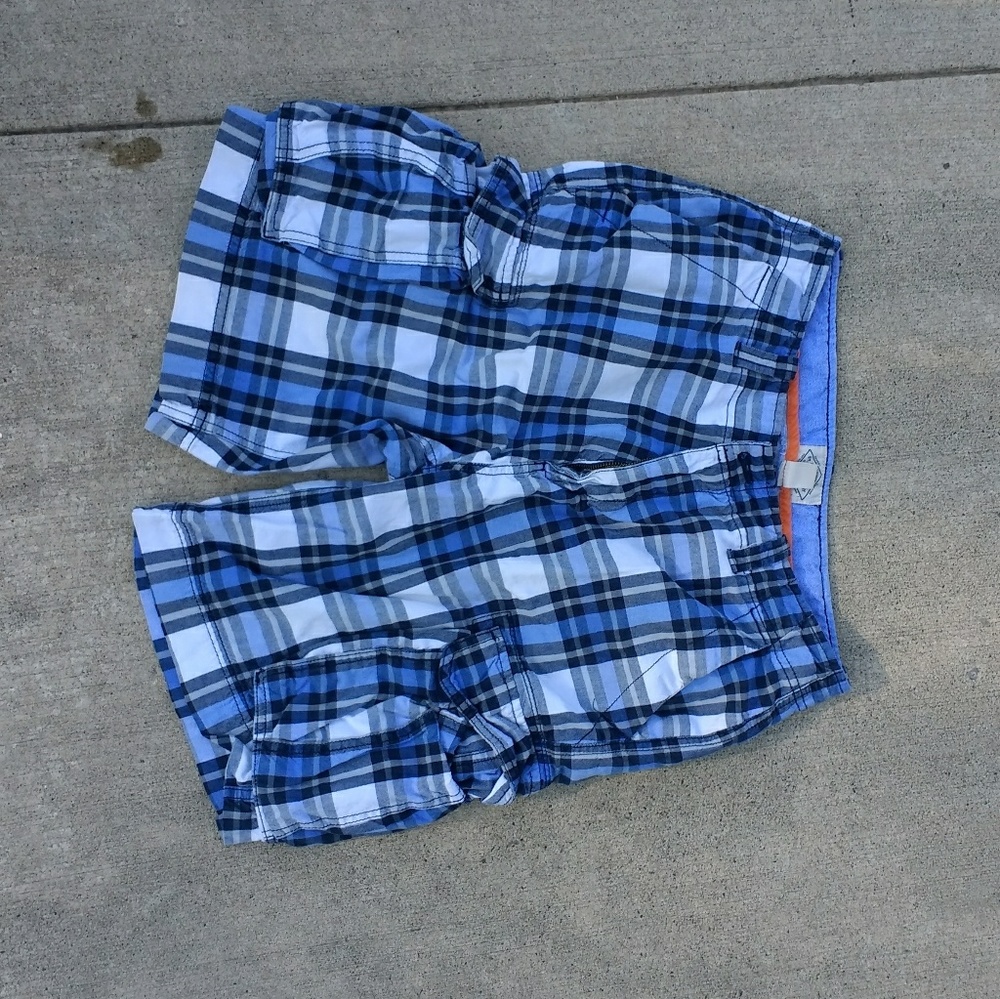 Men's Plaid Shorts