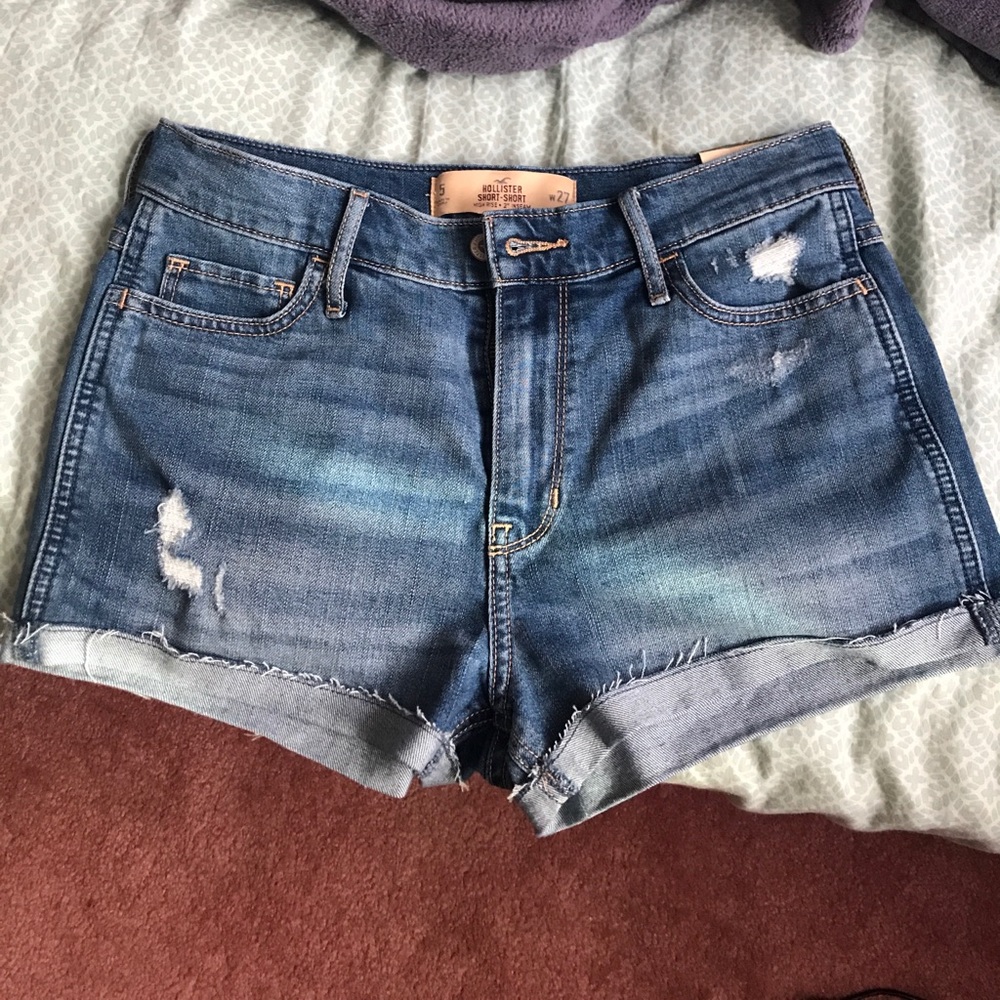 Hollister high waist shorts