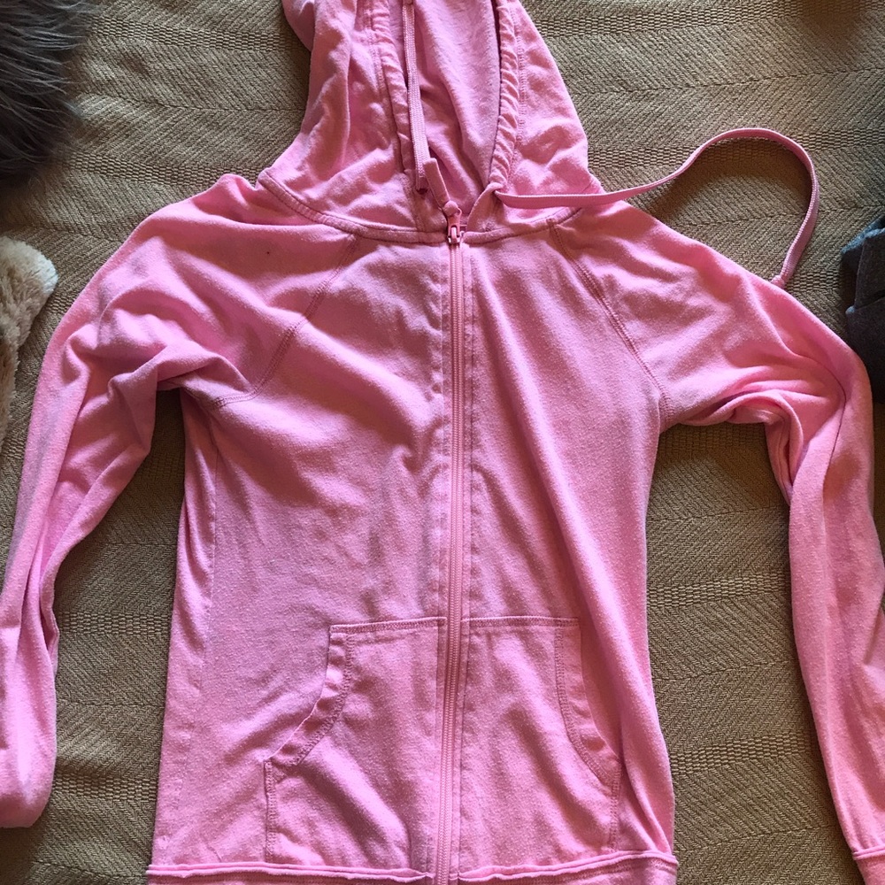 Bright pink sweater