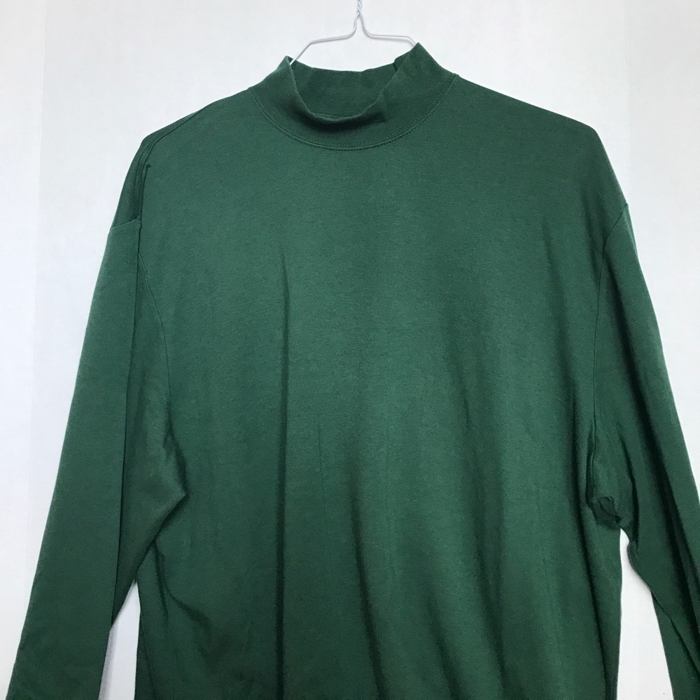 Daniel Cremieux green mock tutrtleneck NWT