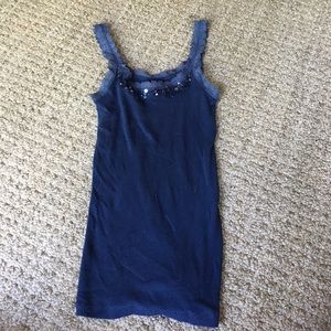 Navy Tank Top