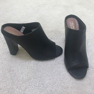 Mossimo Mules - Black - Size 8