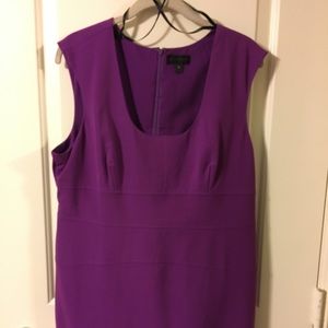 Purple Worthington Dress Sleevless