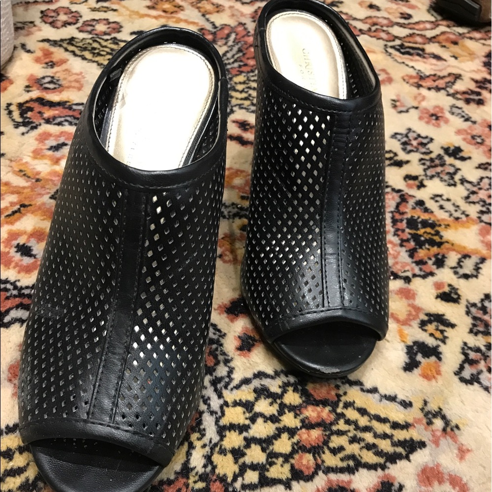 Black heels