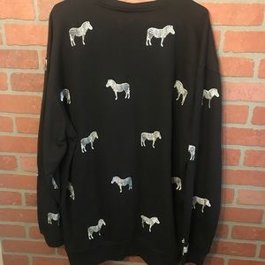 Vintage Zebra Sweater