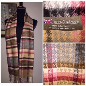 100% Cashmere Scarf New