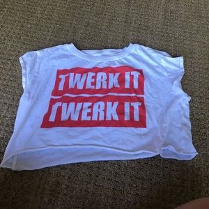 "Twerk It" Crop Top