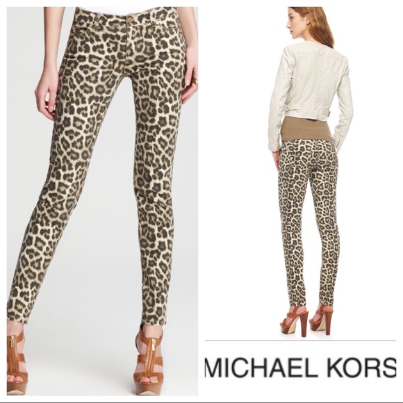 Michael Kors Denim - Reserved! Micheal Kors Leopard Jean