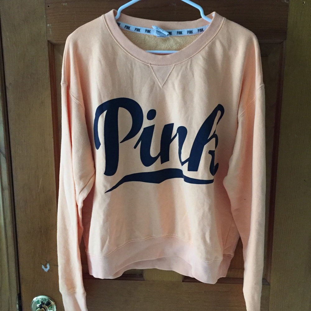 Pink crew neck