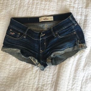 Low rise Jean shorts
