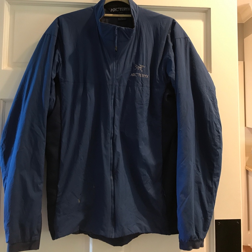 Men's Arc'Teryx Softshell Windstopper. Blue, large