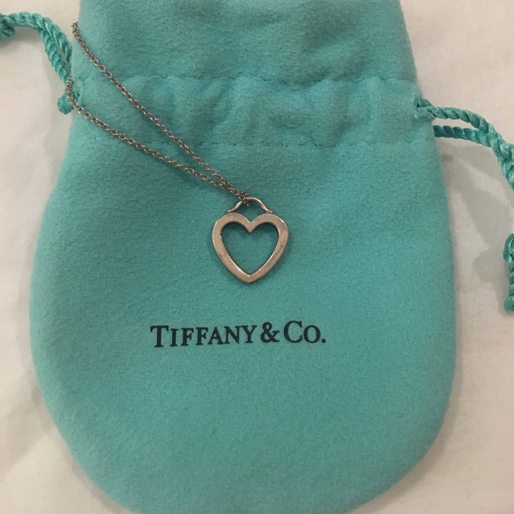 Tiffany & Co Heart Pendant Necklace