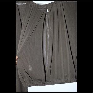 💚💚🔥Long-Sleeve Sheer Top *CUTE* 🔥💚💚