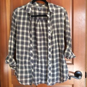 Flannel button down