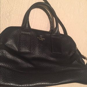 Kate Spade leather bag and matching wallet.