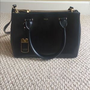 Black, Ralph Lauren purse