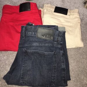 BUNDLE of Hot Topic skinny jean shorts
