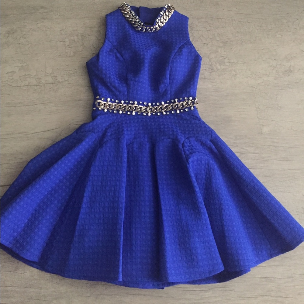 Blue Mac Duggal After 5 Dress