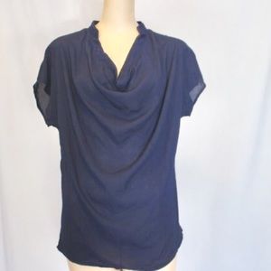 Navy blue top