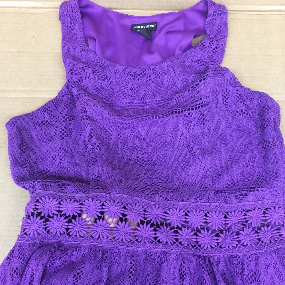 Purple dress
