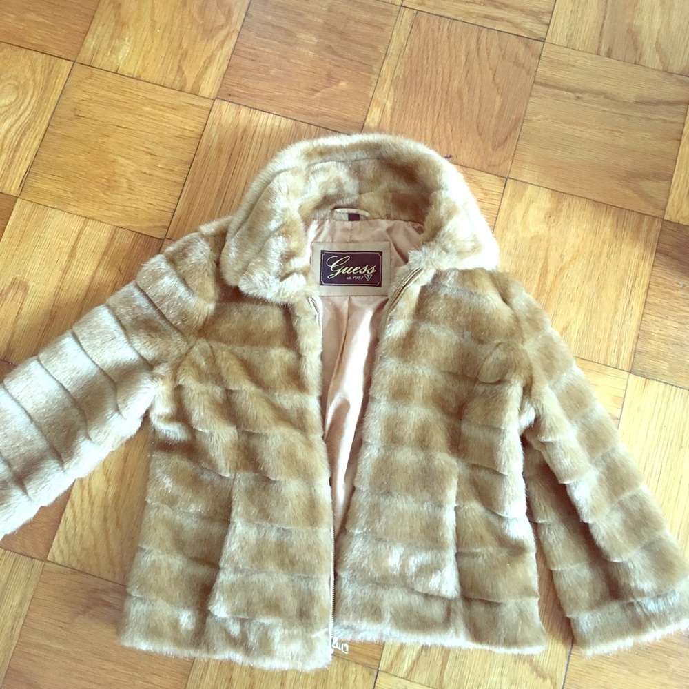 Guess faux fur jacket