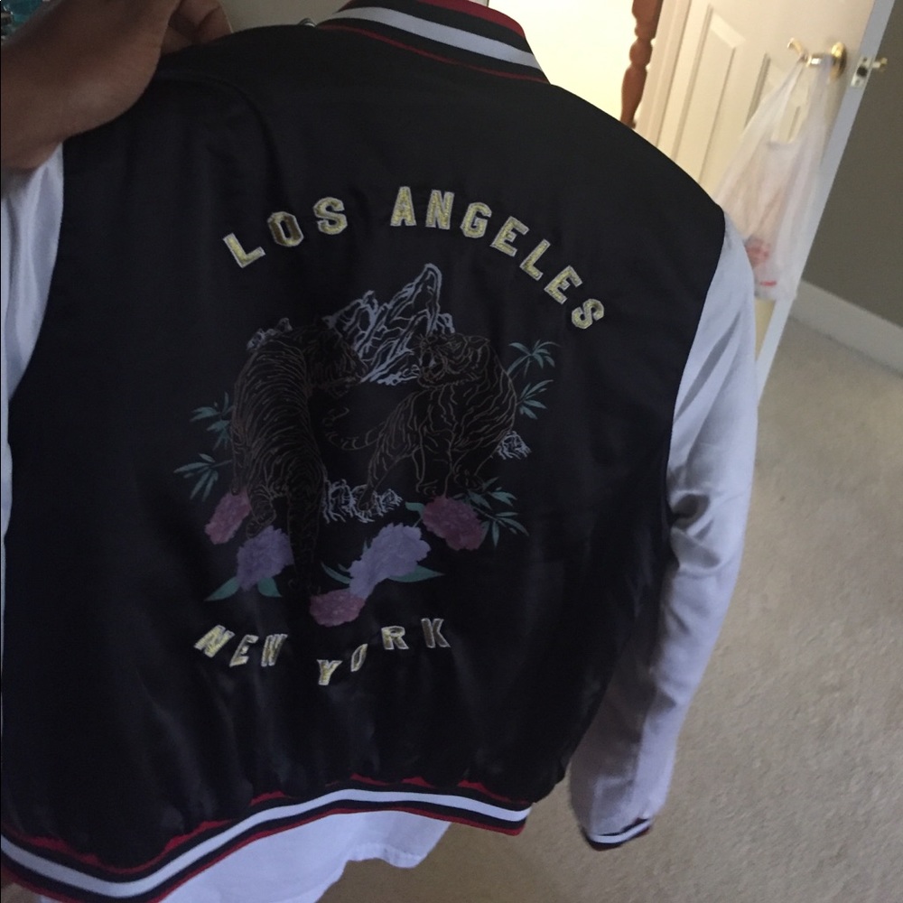 forever 21 bomber jacket