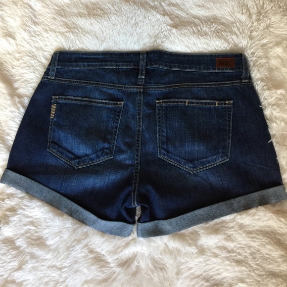 Paige Jimmy Jimmy Destructed Shorts - Picture 2 of 3