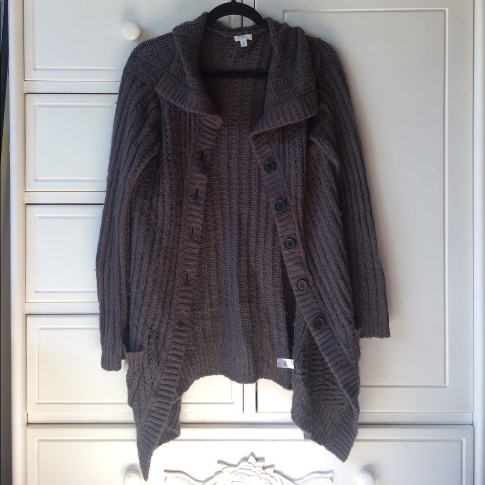 Slouchy knit sweater